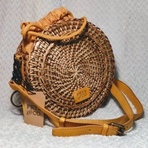 Frye and Co. Small Esme Straw Purse